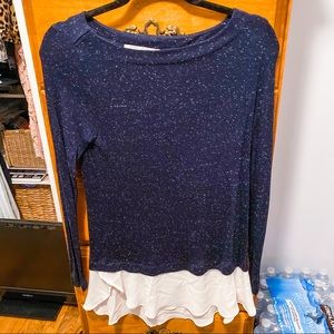 LOFT Sweater Layer Top